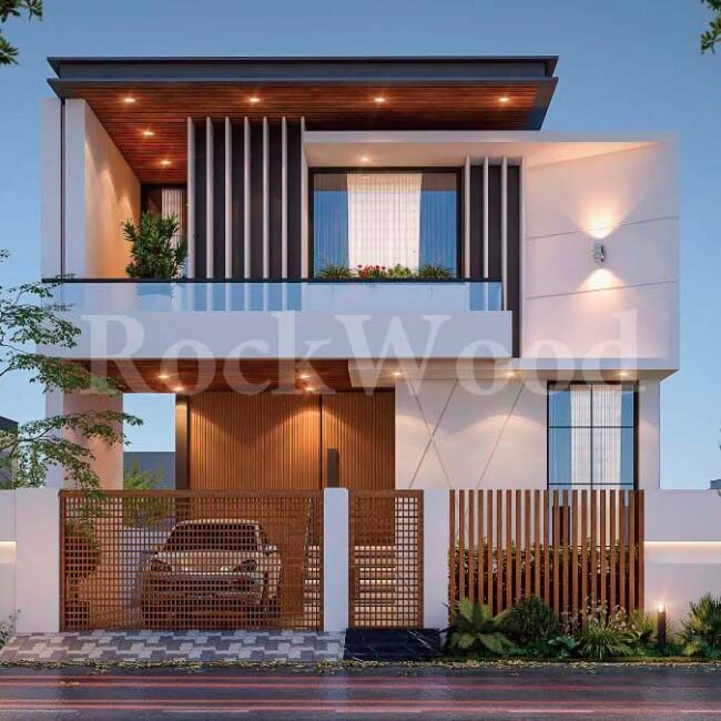 Mr HAMZA HOUSE by RockWood Consultants