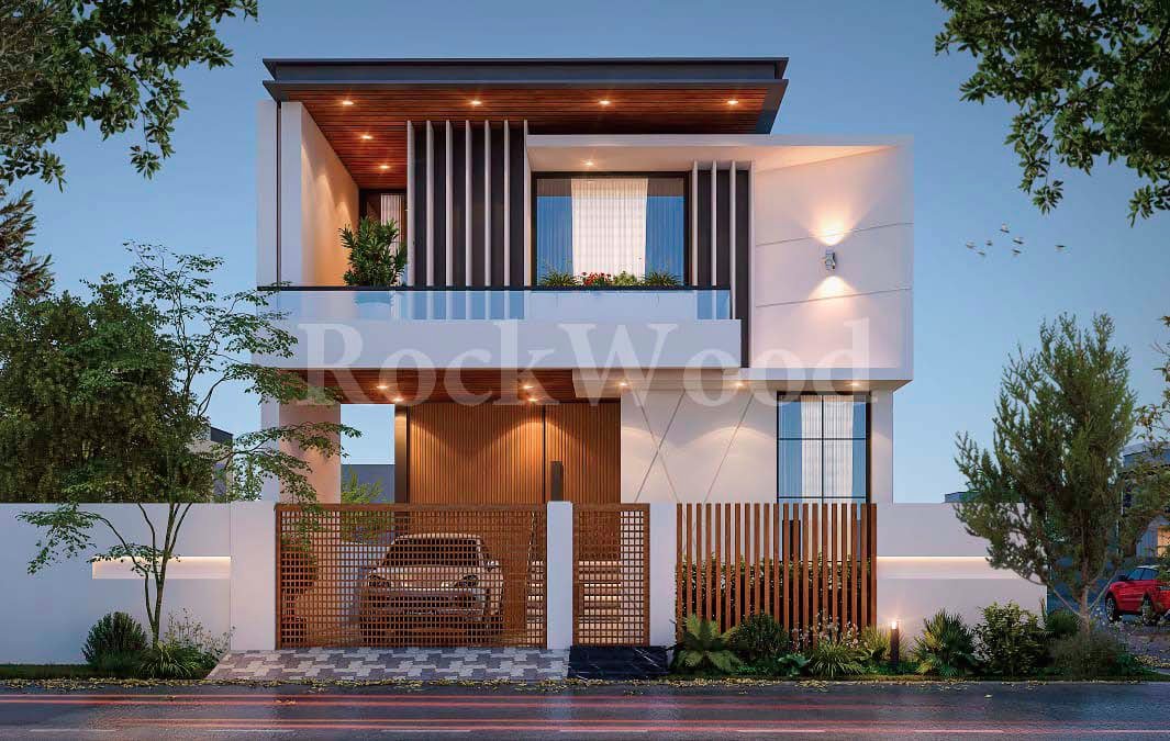 Mr HAMZA HOUSE by RockWood Consultants